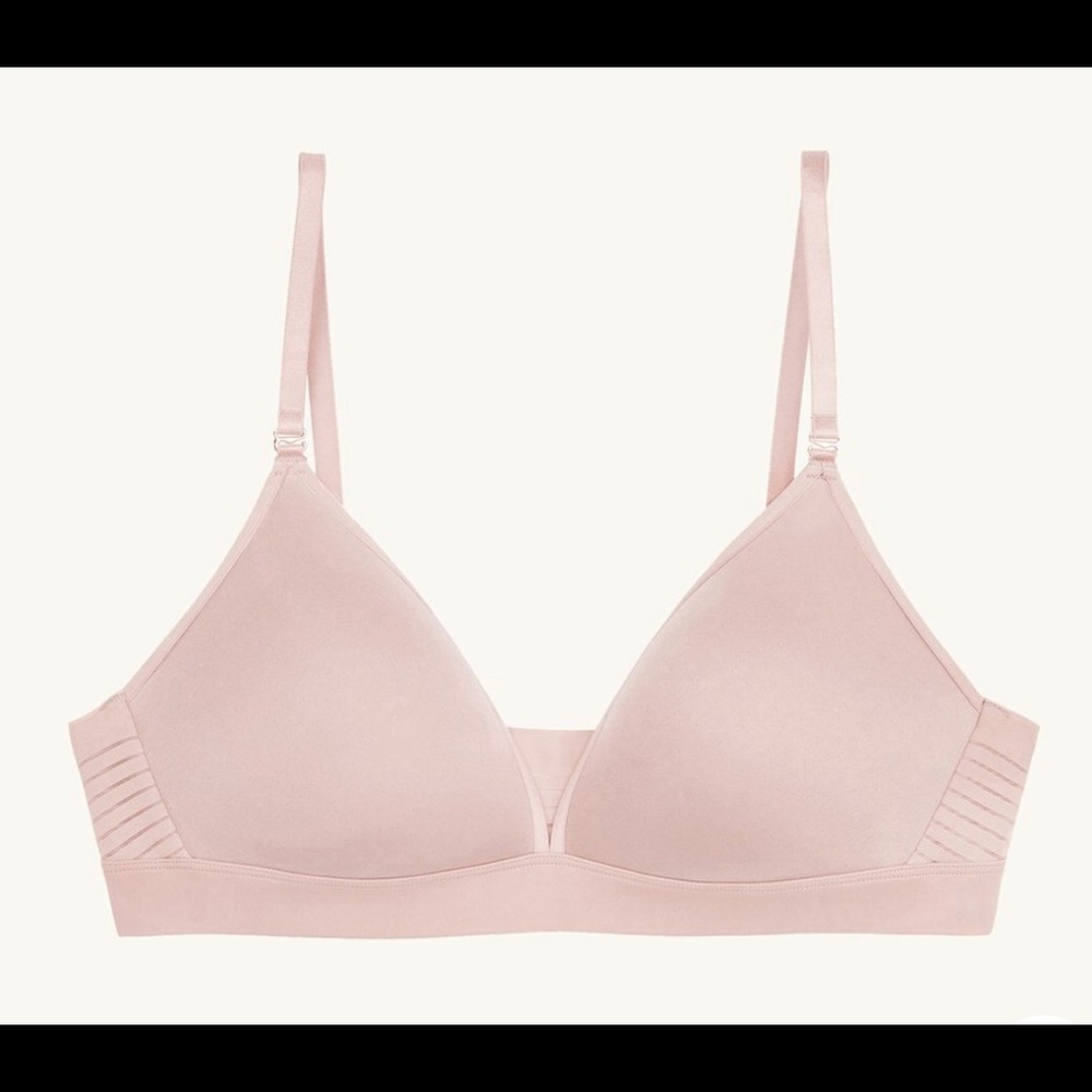 Thirdlove Seamless Stripe Wireless Bra 36B